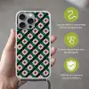Groen - Roze - Retro - Sterren Hoesje iPhone 16 Pro Max met koord klein 804 -sfeer2_NL
