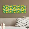 Ananas - Geel - Groen - Tropisch canvas 2cm klein 828 -sfeer3