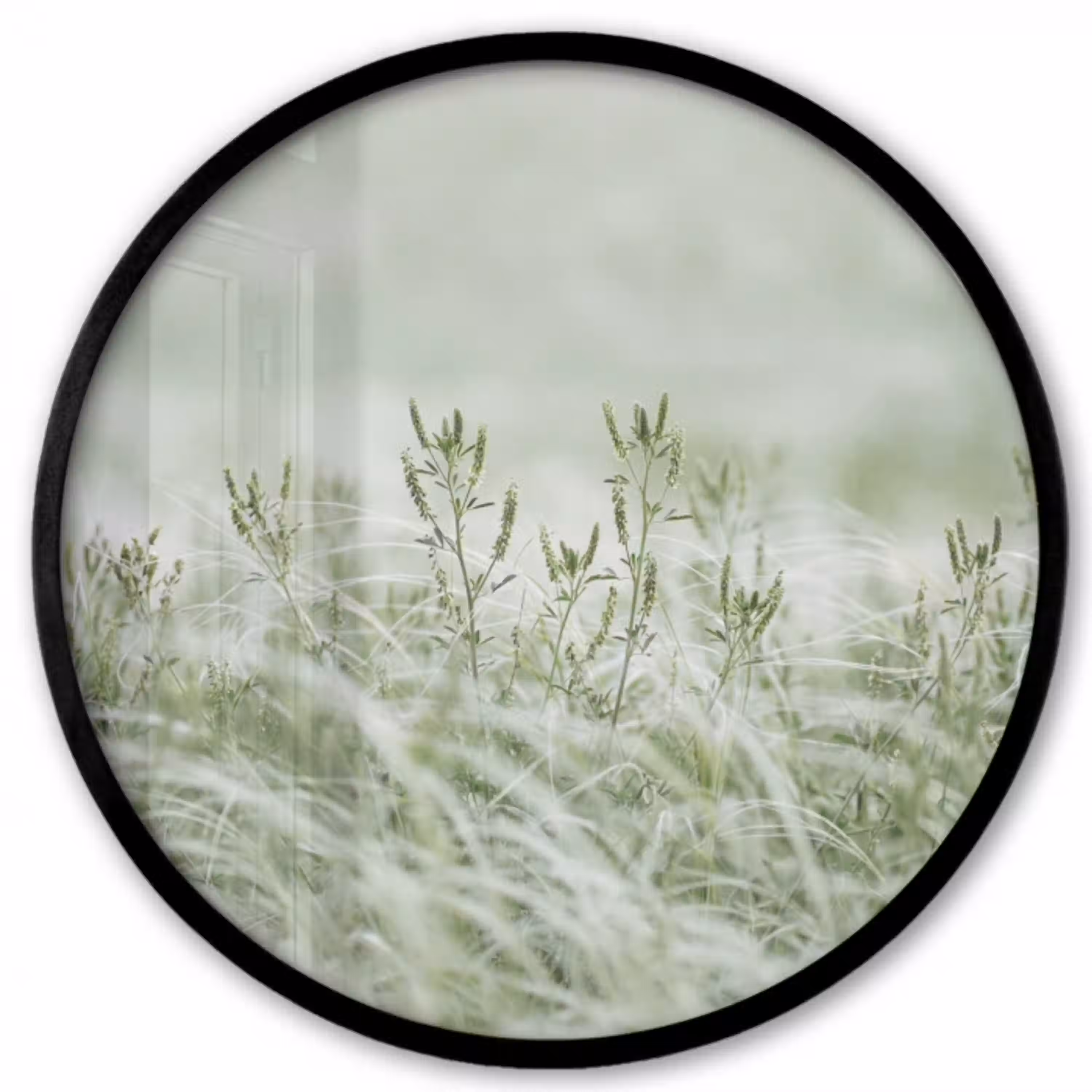 Grassen - Minimalistisch - Groen Fotolijst rond zonder passe partout klein -3d