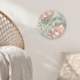 Elegant - Romantiek - Roze Wandcirkel kunststof plaat 5mm dik klein -sfeer5