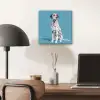 Dalmatiër - Zonnebril - Blauw aluminium wit klein -sfeer5