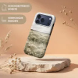 Illustratie - Landschap - Wit Toughcase MagSafe Apple iPhone 17 Pro Max klein -USP_RandenV_NL