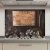 Snijplank - Kruiden - Lepel - Keuken - Rustiek - Vijzel - Bieslook keuken achterwand spatscherm klein -3d_website