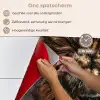 Leeuw - Dieren - Portret - Zwart - Luxe keuken achterwand spatscherm klein -spatscherm_NL