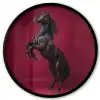 Hengst - Steigert - Rood Fotolijst rond zonder passe partout klein -3d