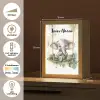 Olifant - Dier - Kinderen - Jungle Light Box met kabel (Kinderlampje) klein -USP_NL