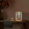 Kerstboom - Kerst - Abstract - Kleurrijk Light Box met kabel (Tafellamp) klein -sfeer4
