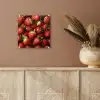 Aardbei - Fruit - Rood plexiglas 5mm klein -sfeer5