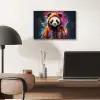 Panda - Jas - Graffiti - Oranje aluminium wit klein -sfeer5