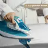 Zeepaardje - Staart - Blauw Wandkleed katoen klein -sfeer9