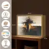 Modern - Zwart - Verf - Goud Light Box met batterij (Wandlamp) middel -USP_websiteoverzichtNL