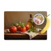 Tomaten - Olijfolie - Stilleven Placemat vinyl groot -zzzproduct_Kitchenyeah-website