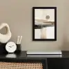 Minimalistisch - Landschap - Dimensie fotolijst zwart zonder passe partout klein -sfeer1