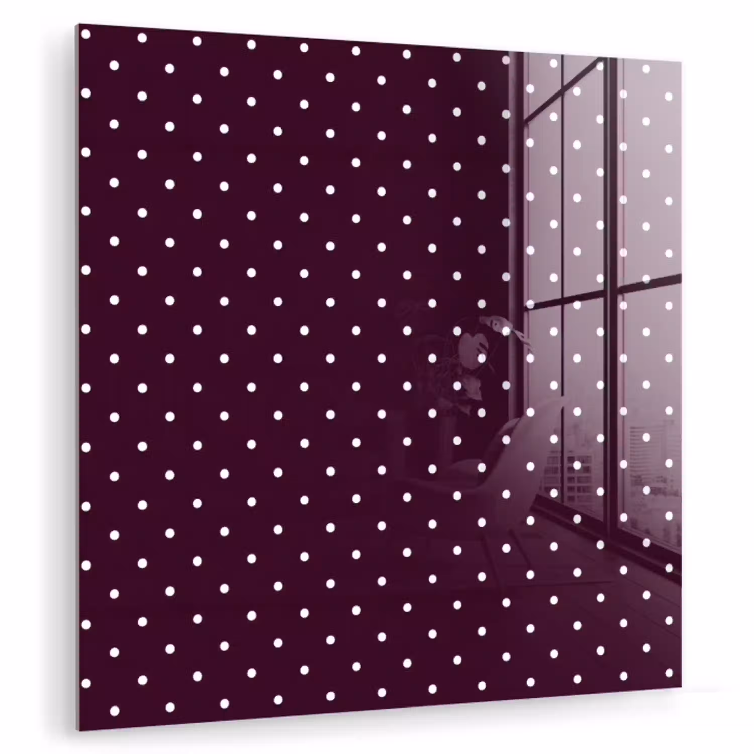 Stippen - Modern - Paars plexiglas 5mm klein 11 -zzzproduct_nieuw