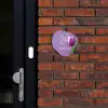 Paarse tulp - Klassiek Naambord Organisch middel -sfeer1