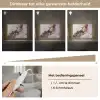 Marmer - Abstract - Goud - Paars Light Box met kabel (Tafellamp) klein -USP_dimbaarNL