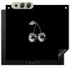 Kers - Luxueus - Metallic Inductie beschemer met haakjes middel -3d