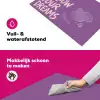 Follow your dreams - Paars - Penseeltextuur Inductie beschermer vinyl 3mm klein -wsfeer6_website