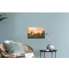 Paardenbloem - Zonsondergang - Veld Muursticker klein -plant