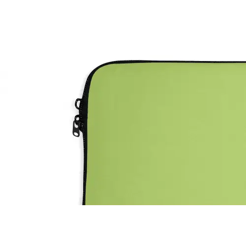 Grl pwr - Groen - Rood - 3D laptophoes neopreen klein -detail