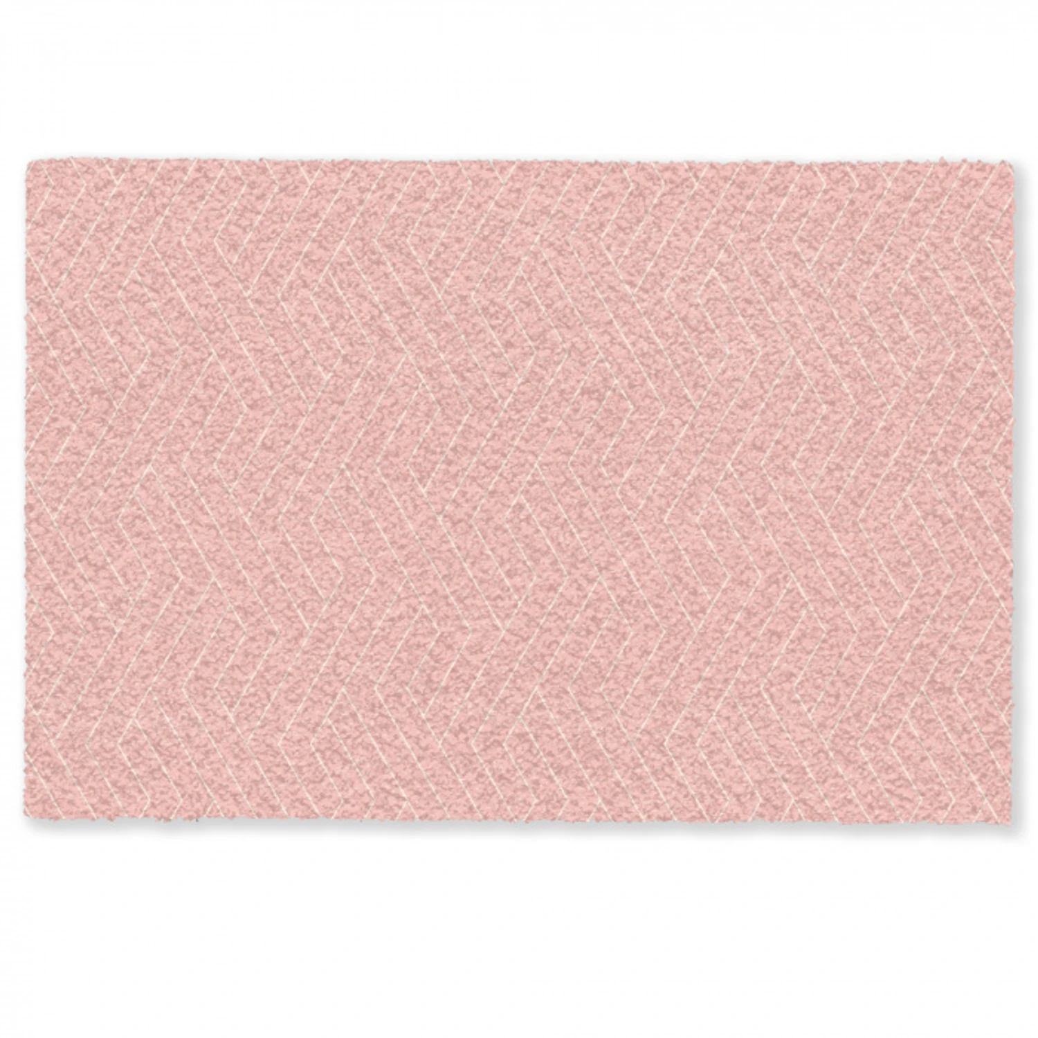 Zalmroze - Strepen - Patroon Deurmat klein 898 -zkaufland3d