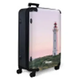 Vuurtoren - Duinlandschap - Zee NBS - Large koffer - Volwassenen Unisex groot -product1