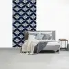 Modern - Ontwerp - Blauw fotobehang vinyl groot 64 -slaapkamer