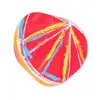 Grapefruit - Geschilderd - Roze - Strepen Wandcirkel Organisch Forex 3mm klein -3d