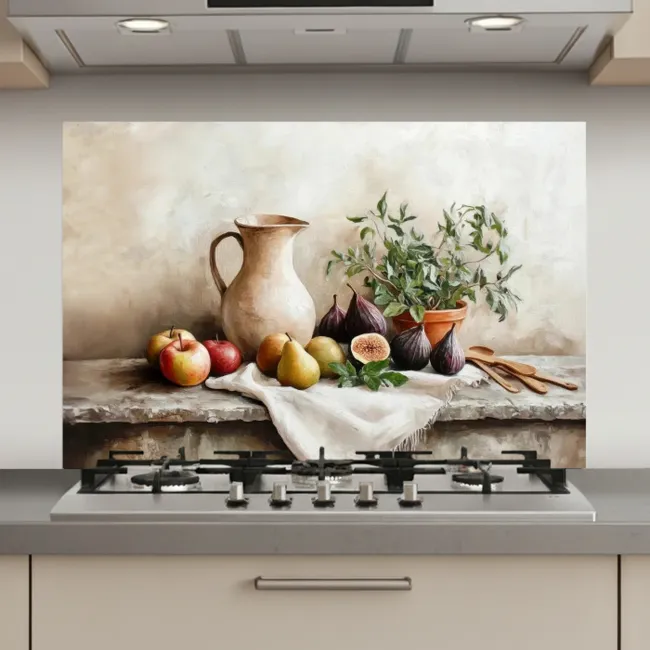 Fruit - Kruiden - Landelijk keuken achterwand spatscherm klein -3d_website