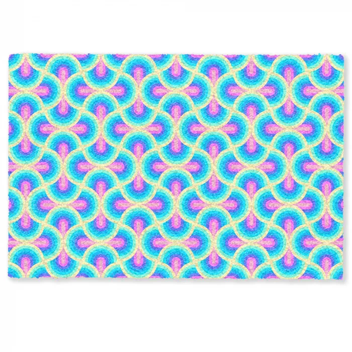 Cirkels - Neon - Bogen Deurmat klein 898 -zkaufland3d