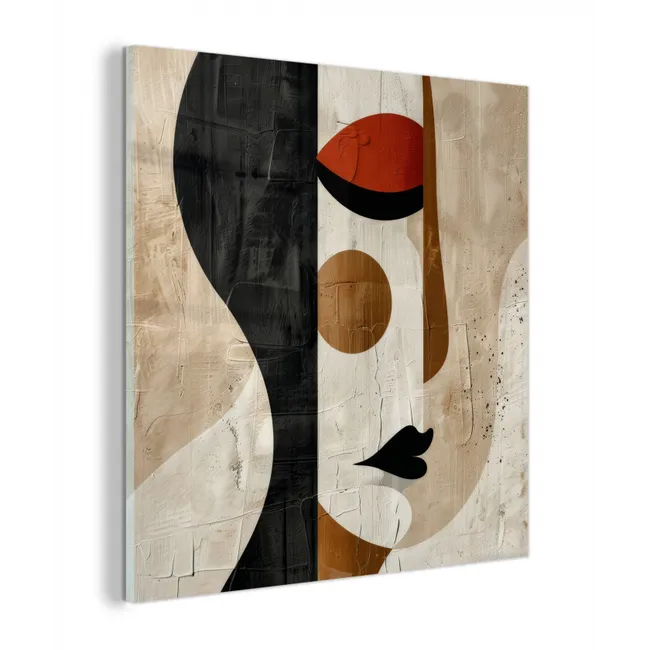 Gezicht - Abstract - Kunst - Vormen plexiglas 5mm klein -z3d