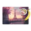 Eiffeltoren - Parijs - Roze Placemat vinyl groot -zzzproduct_Kitchenyeah-website