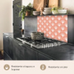 Waaier - Motief - Zalmroze keuken achterwand 2 middel 865 -usp_ES