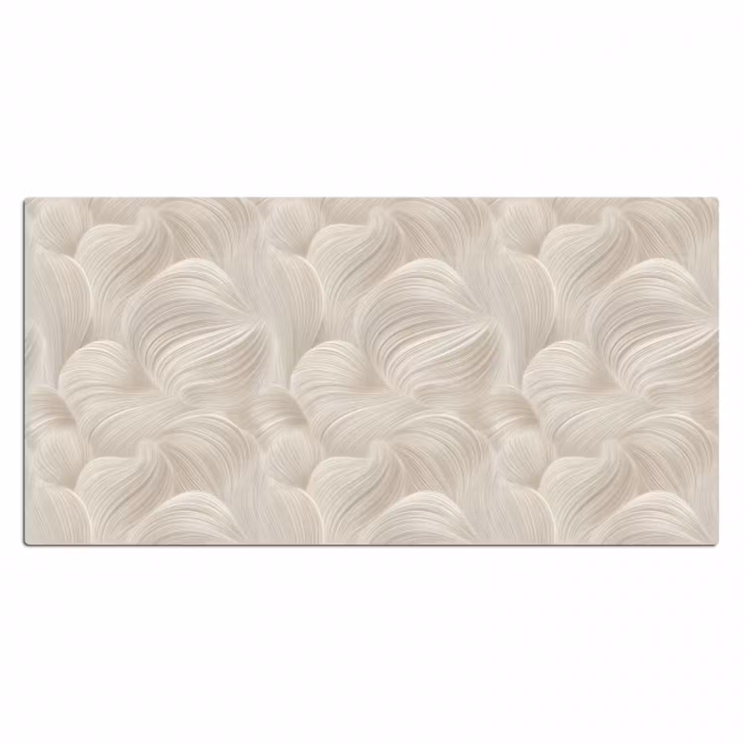 Schreibtischunterlage - Lines - Ventilator - Beige