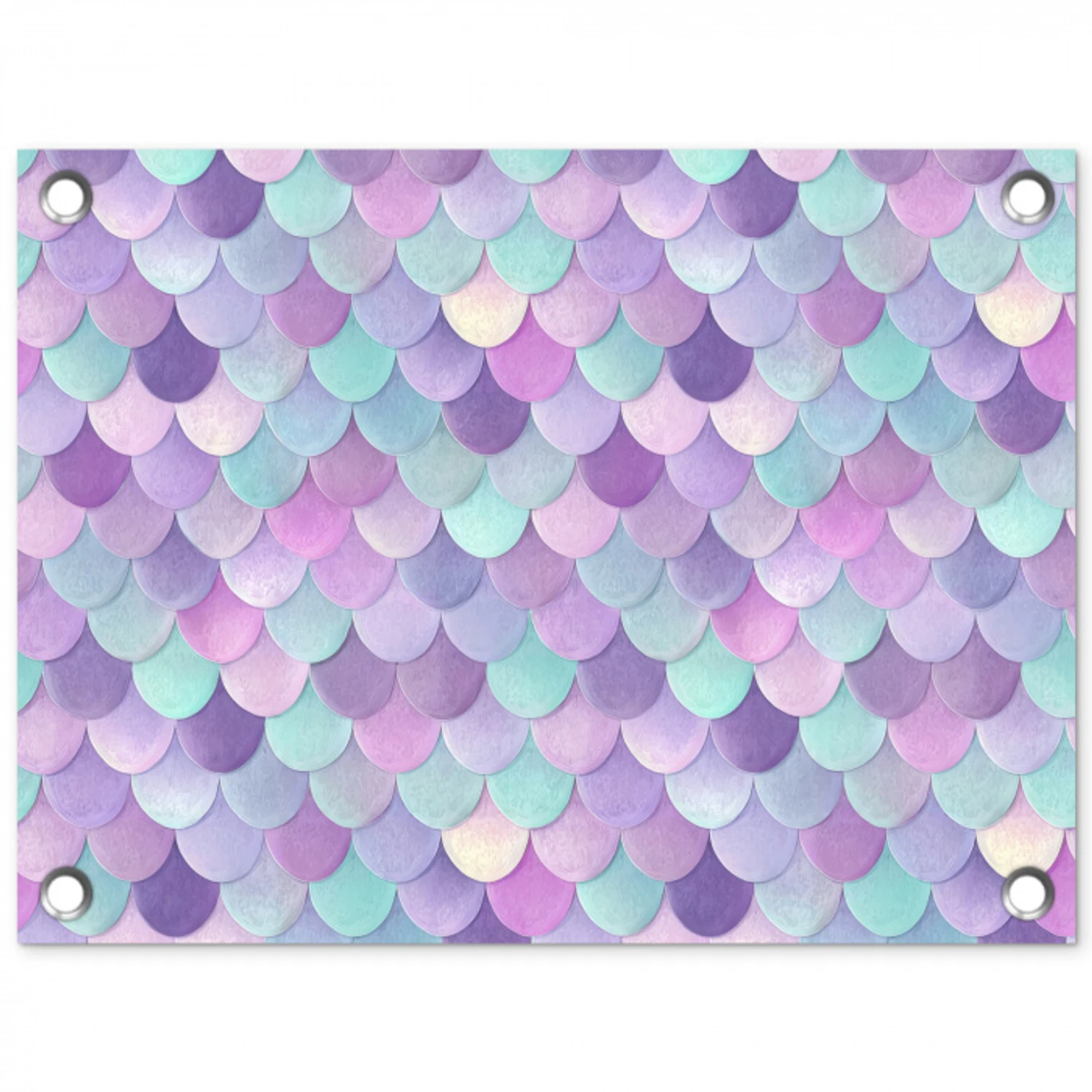 Dromerig - Zeemeermin - Pastel tuinposter los doek klein 239 -3d