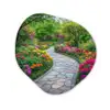 Park - Bloemen - Tuin Wandcirkel Organisch Forex 3mm klein -3d