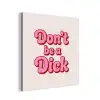 Tekst - Boodschap - Roze aluminium wit klein -3d