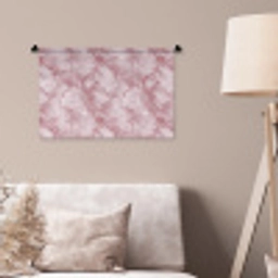 Roze - Kwartsmarmer - Aders Wandkleed katoen klein 269 -sfeer4