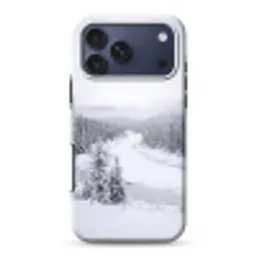 Rivier - Bevroren - Landschap - Winter Toughcase MagSafe Apple iPhone 17 Pro Max klein -3d