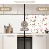Patronen - Planten - Romantisch - Botanisch keuken achterwand 2 middel 871 -voor-na2_FR