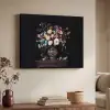 Bloemenvaas - Hout - Bloemen - Boeket Textielframe - compleet frame klein -sfeer3