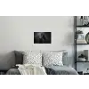 Portret - Paard - Zwart Muursticker klein -slaapkamer