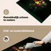 Bloemen - Vaas - Zwart Inductie beschemer met haakjes klein -ky-schoon-nl