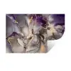 Goud - Paars - Marmer Muursticker klein -3d