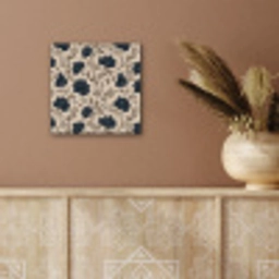 Motief - Bloemen - Zwart - Beige aluminium wit klein 46 -sfeer4