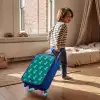Tyranosaurus specs Kinderkoffer - Blauw klein -sfeer1