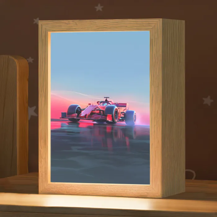 Formule 1 - Race  - Auto - Jongens Light Box met kabel klein -zzz_3d_website