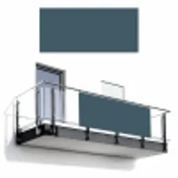 Oceana - Kleuren - Palet Balkonbeschermer Duitsland klein 596 -3d