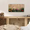 Bloemen - Bakstenen - Kleurrijk plexiglas 5mm klein -sfeer4
