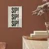 Japandi - Zwart - Decoratie - Vintage plexiglas 5mm klein -sfeer5